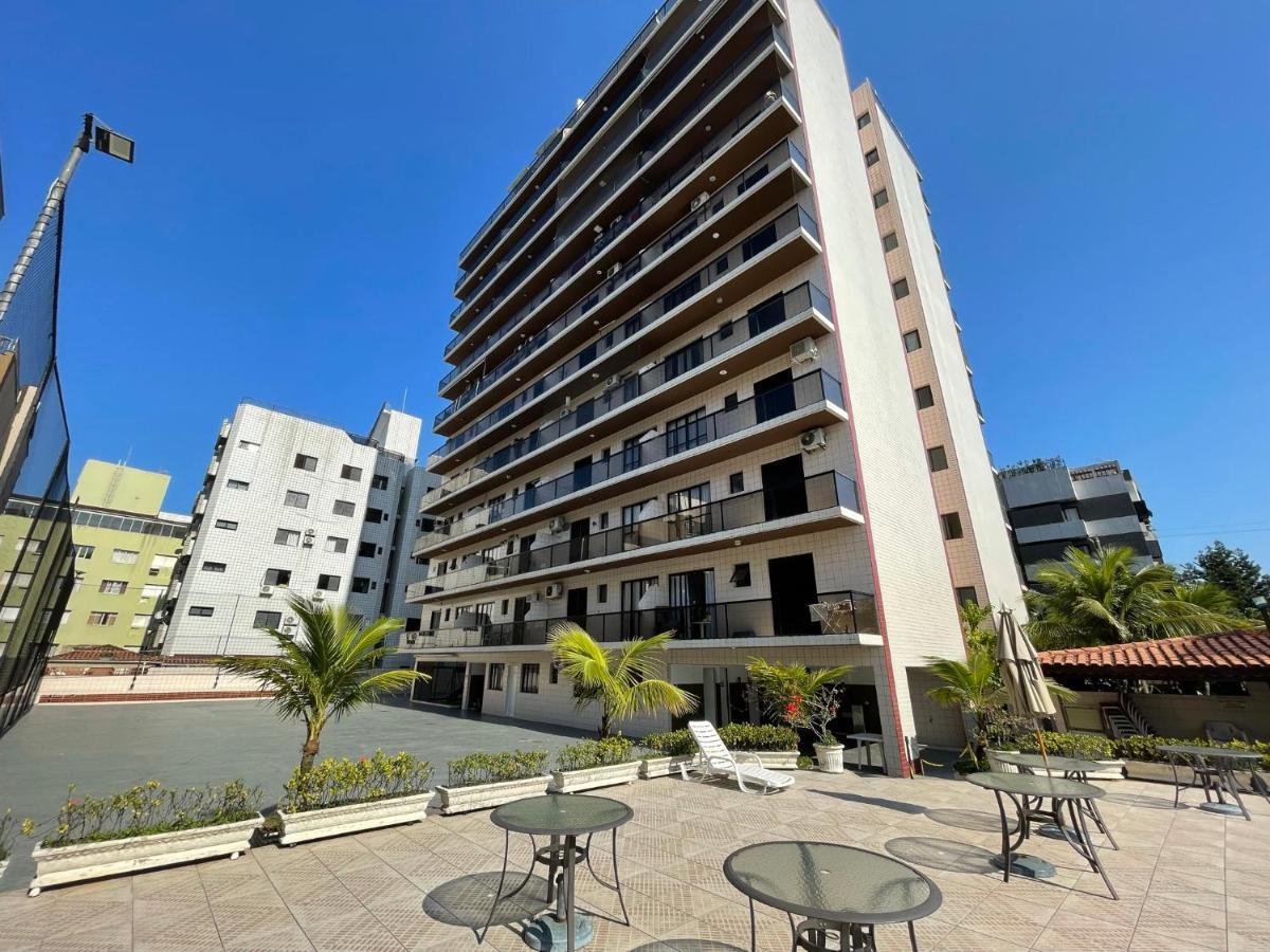 Confortavel Apartamento 1 Dorm Com Piscina E Lazer Guaruja Luaran gambar