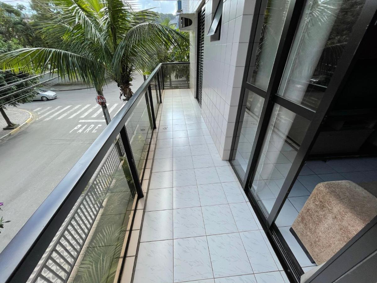 Confortavel Apartamento 1 Dorm Com Piscina E Lazer Guaruja Luaran gambar