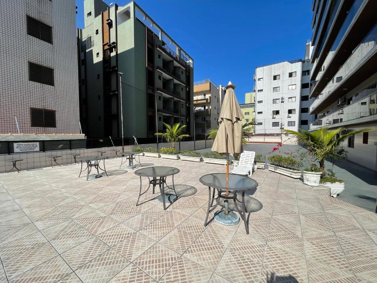 Confortavel Apartamento 1 Dorm Com Piscina E Lazer Guaruja Luaran gambar