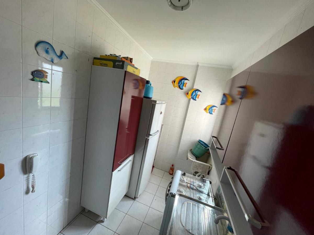 Confortavel Apartamento 1 Dorm Com Piscina E Lazer Guaruja Luaran gambar