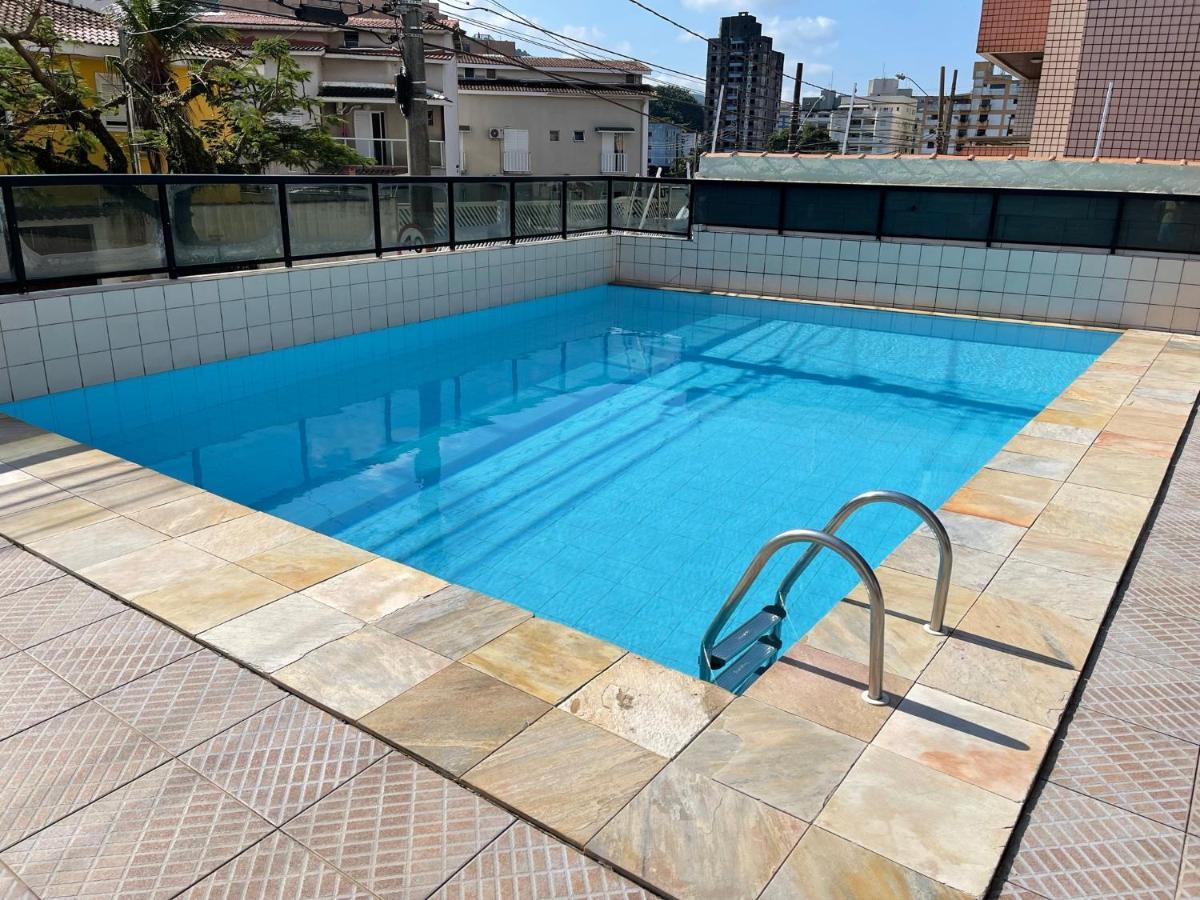 Confortavel Apartamento 1 Dorm Com Piscina E Lazer Guaruja Luaran gambar