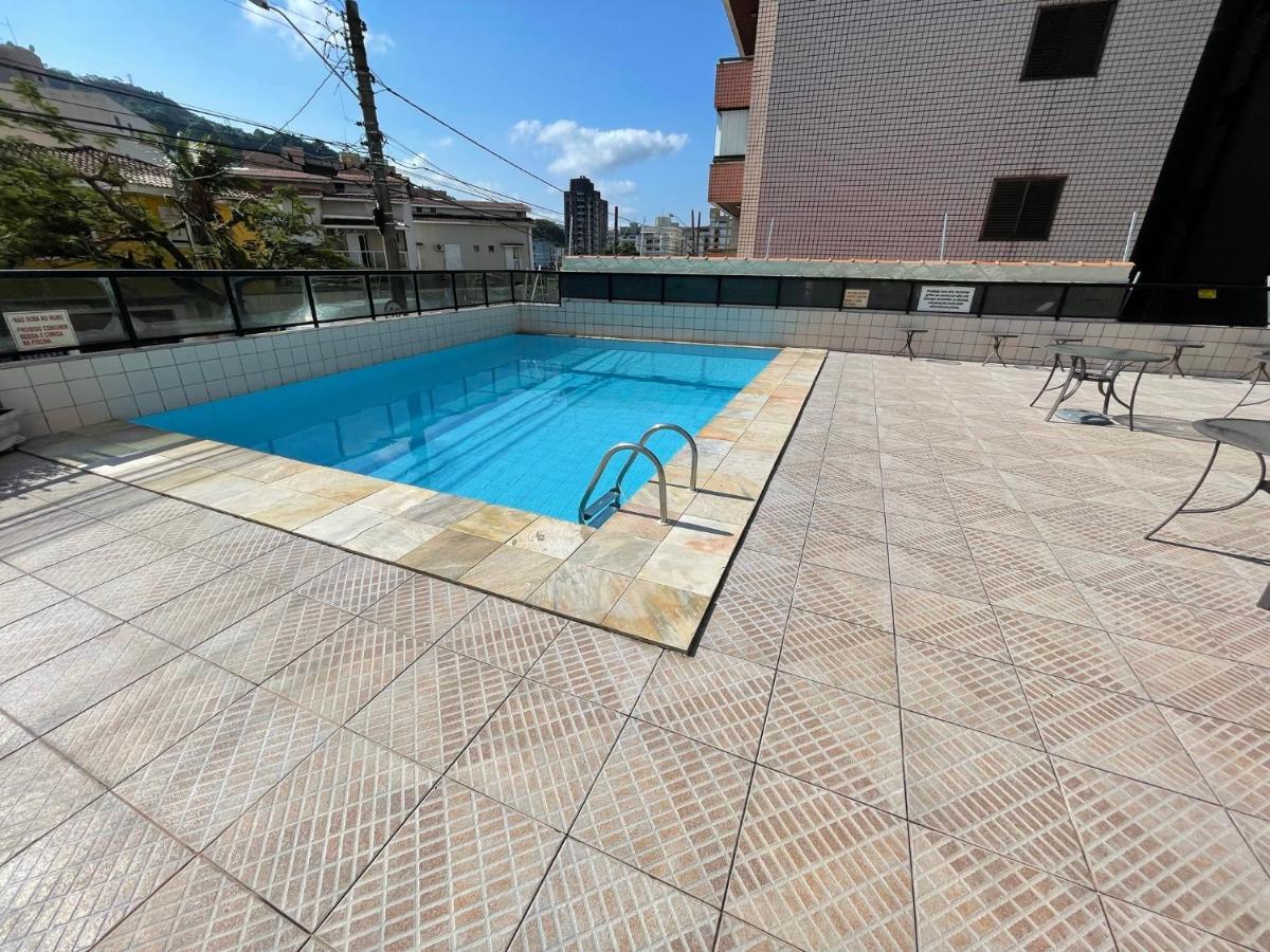 Confortavel Apartamento 1 Dorm Com Piscina E Lazer Guaruja Luaran gambar